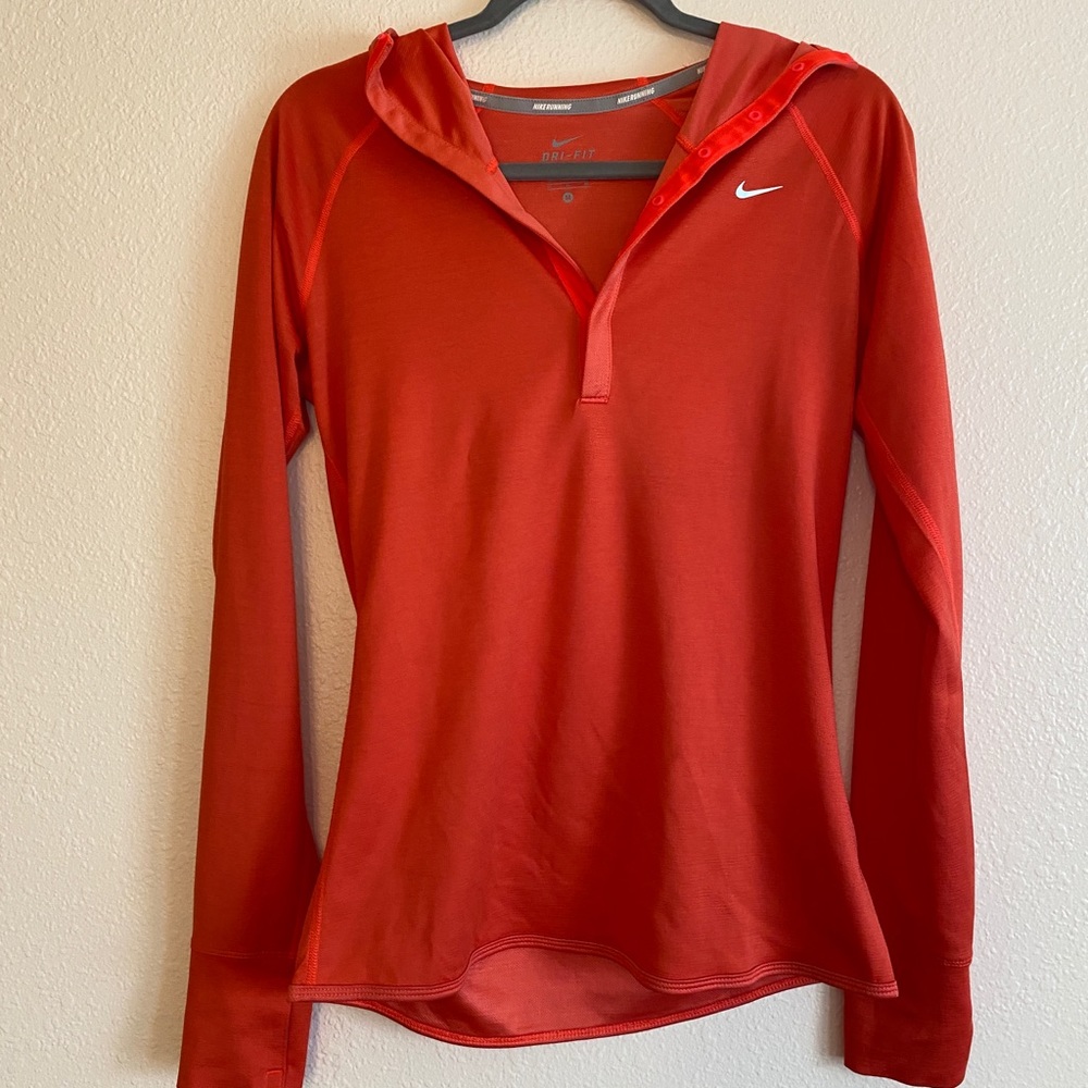 Nike Dri-fit hooded long sleeve